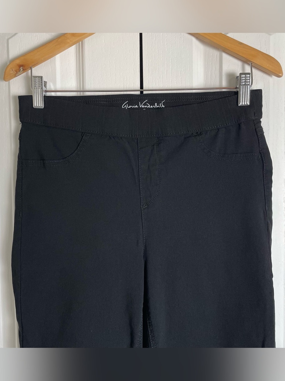 Gloria Vanderbilt Pull On All-Around Slimming Effect Straight Jeans Women’s M - Picture 2 of 12